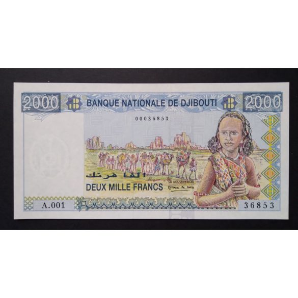 Dzsibuti 2000 Francs 1997 UNC