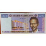 Djibouti 5000 Francs 2002 UNC