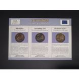 EU 2 Euro set of 3 Unc  Netherlands, Luxembourg, Germany 2011