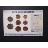 EU Euro szett Unc Lettország