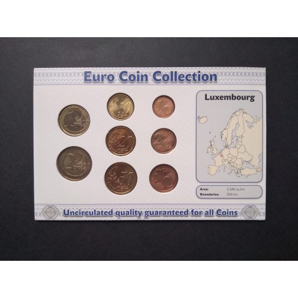 EU Euro set Unc Luxembourg