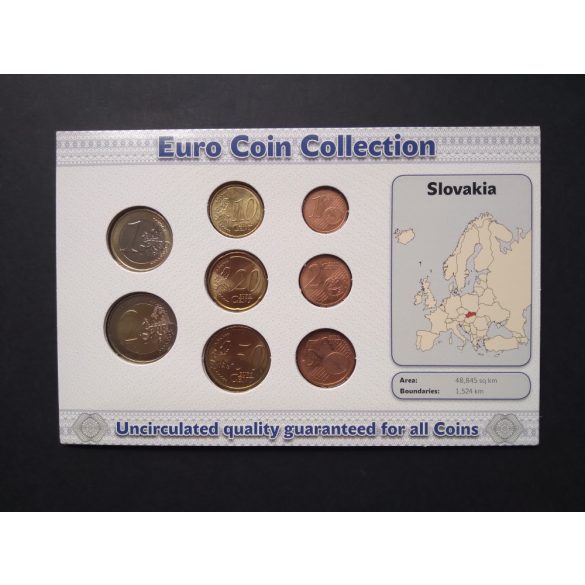 EU Euro set Unc Slovakia