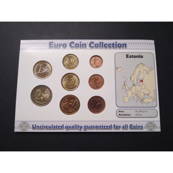 EU Euro set Unc Estonia