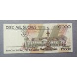 Ecuador 10000 Sucres 1998 Unc
