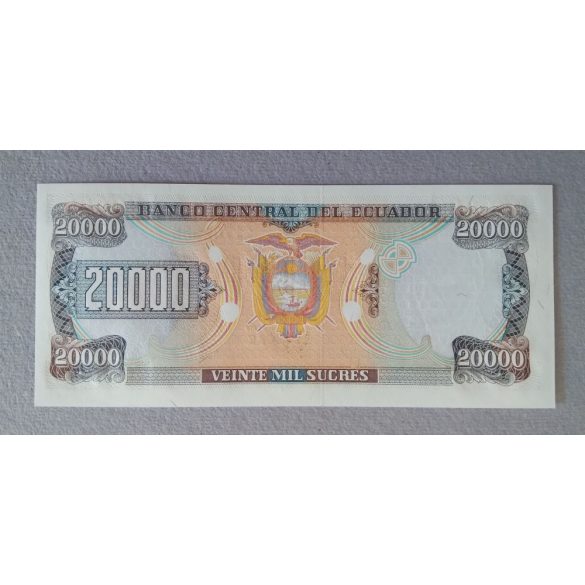 Ecuador 20000 Sucres 1999 Unc