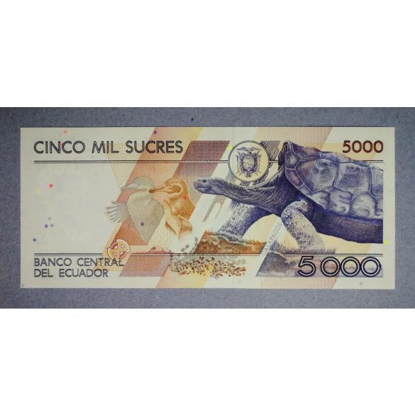 Ecuador 5000 Sucres 1999 Unc