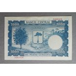 Egyenlítői Guinea 1000 Pesetas 1969 Unc-