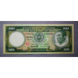 Egyenlítői Guinea 100 Ekuele 1975 Unc-