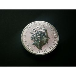 United Kingdom 5 Pounds 2021 62.2g Silver PP