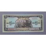 El Salvador 5 Colones 1977 UNC