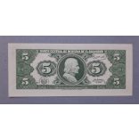 El Salvador 5 Colones 1983 UNC