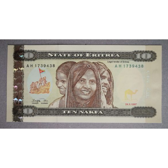 Eritrea 10 Nakfa 1997 UNC