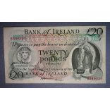 Northern Ireland 20 Pounds 1980 VF-