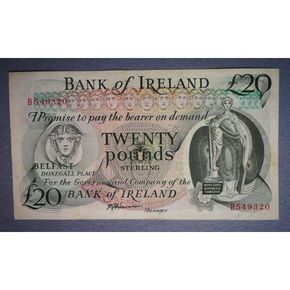 Észak-Írország 20 Pounds 1980 VF-