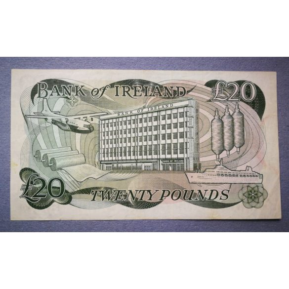 Northern Ireland 20 Pounds 1980 VF-