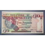 Northern Ireland 10 Pounds 1992 VF