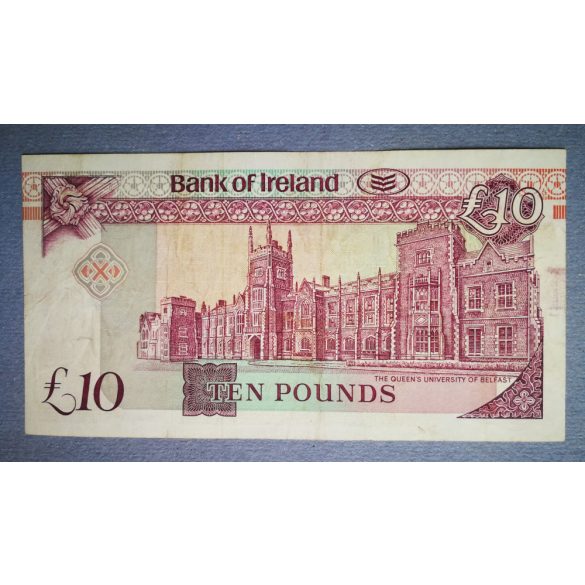 Northern Ireland 10 Pounds 1992 VF