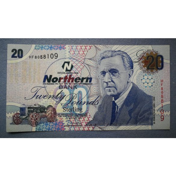 Észak-Írország 20 Pounds 2005 UNC