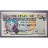 Northern Ireland 5 Pounds 2008 UNC