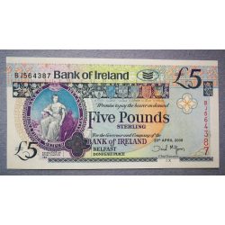 Northern Ireland 5 Pounds 2008 UNC