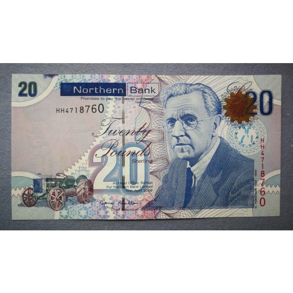 Northern Ireland 20 Pounds 2009 UNC