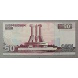 North Korea 50 Won 2002 UNC
