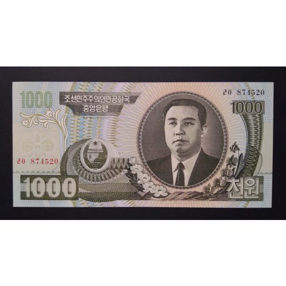 North Korea 1000 Won 2006 UNC