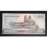 North Korea 1000 Won 2006 UNC
