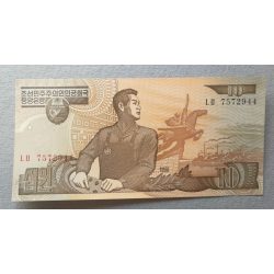 North Korea 10 Won 1998 UNC