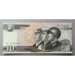 Észak-Korea 10 Won 2002 UNC