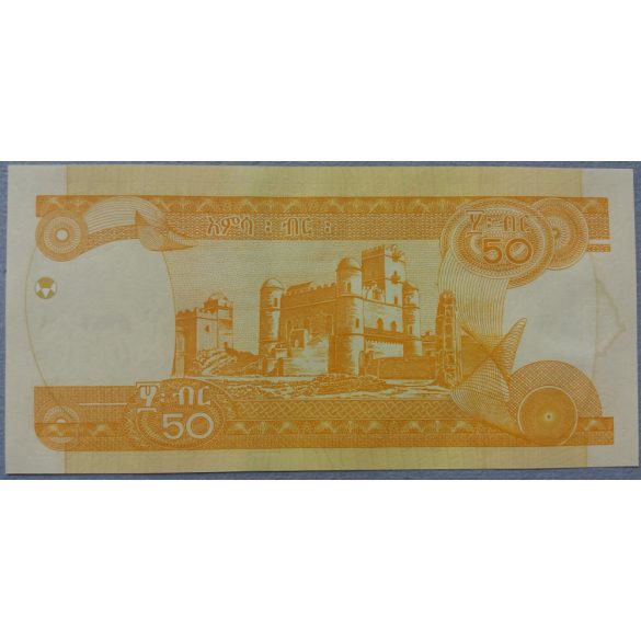 Etiópia 50 Birr 2012 UNC