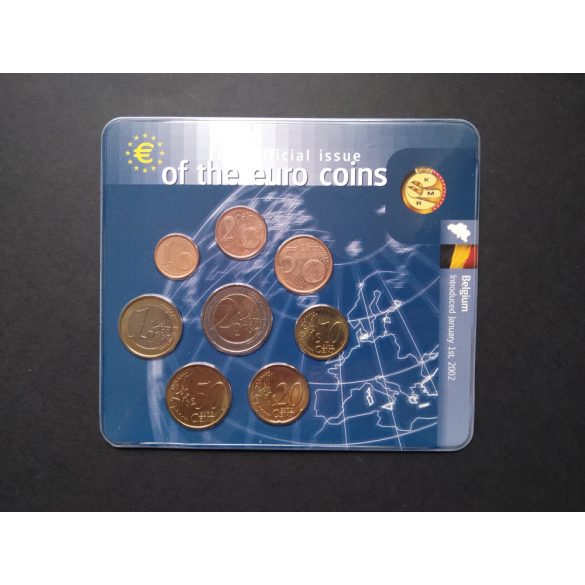 Eu Euro set Unc Belgium