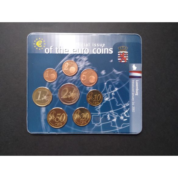 Eu Euro set Unc Luxembourg