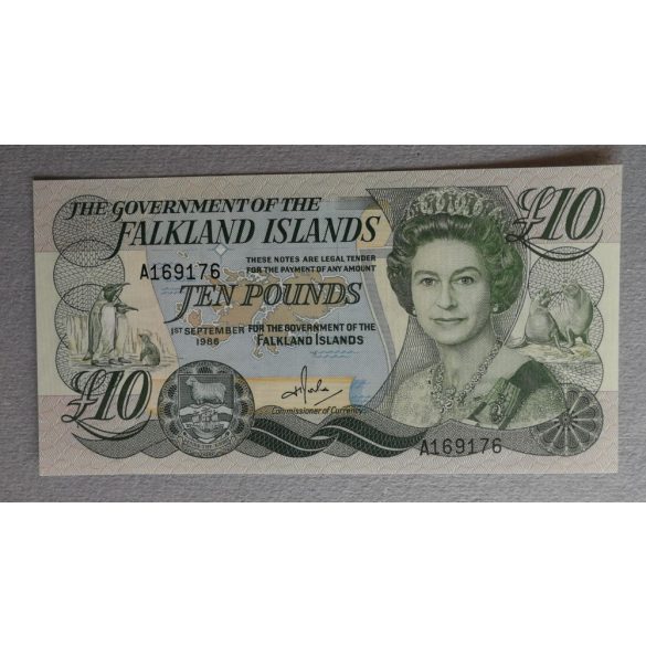 Falkland Islands 10 Pounds 1986 Unc