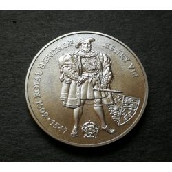   Falkland-szigetek 2 Pounds 1996 UNC VIII. Henrik emlék réz-nikkel
