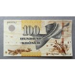 Faeroe Islands 100 Krónur 2011 Unc