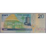 Fiji 20 Dollars 2002 UNC