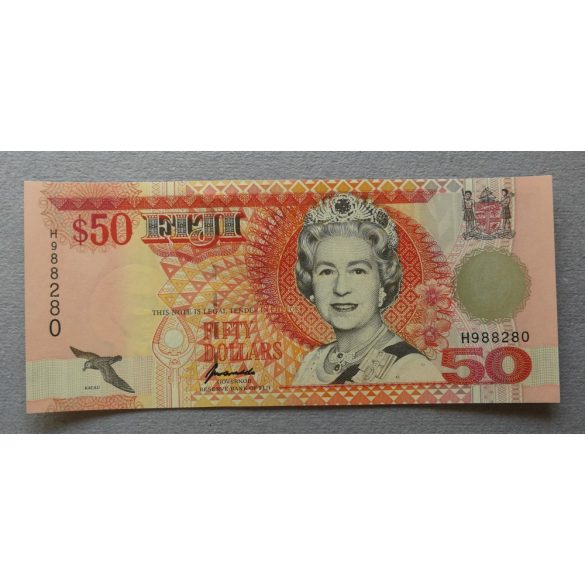 Fiji 50 Dollars 1996 Unc