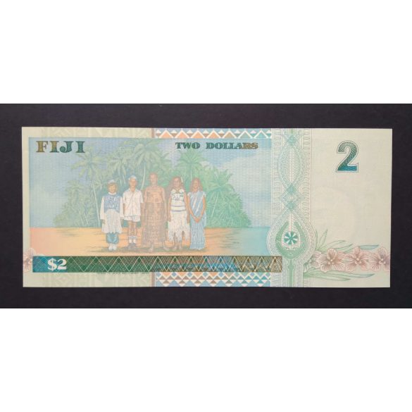 Fiji Islands 2 Dollars 2000 Unc