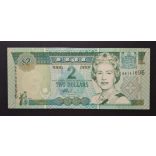 Fiji 2 Dollars 2002 Unc