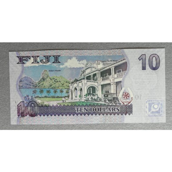 Fiji 10 Dollars 2007 Unc