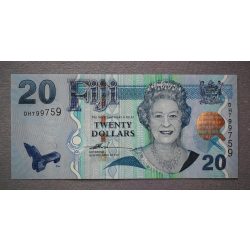 Fiji 20 Dollars 2007 UNC