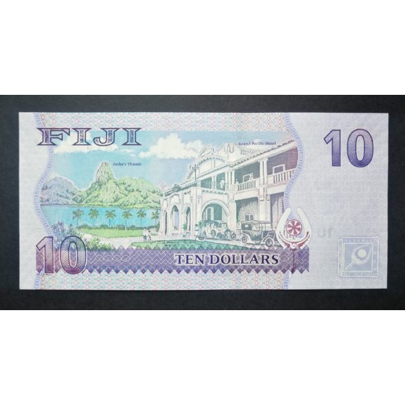 Fiji 10 Dollars 2011 Unc