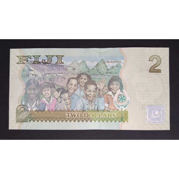 Fiji 2 Dollars 2011 Unc