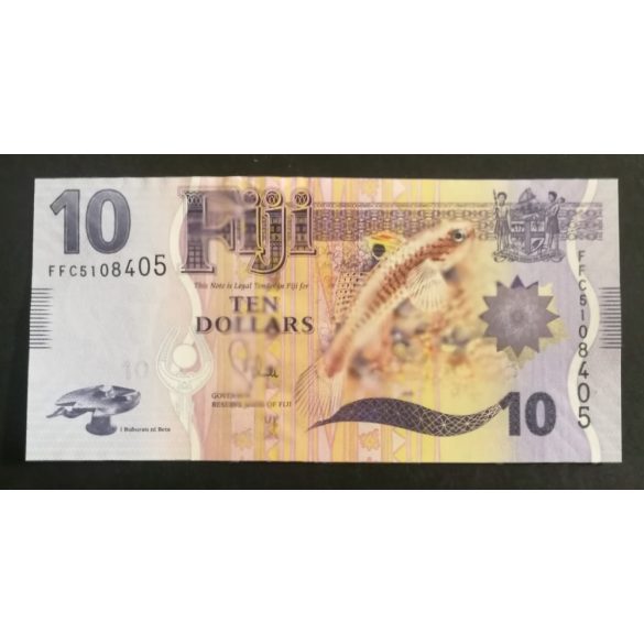 Fidzsi-szigetek 10 Dollars 2012 UNC-