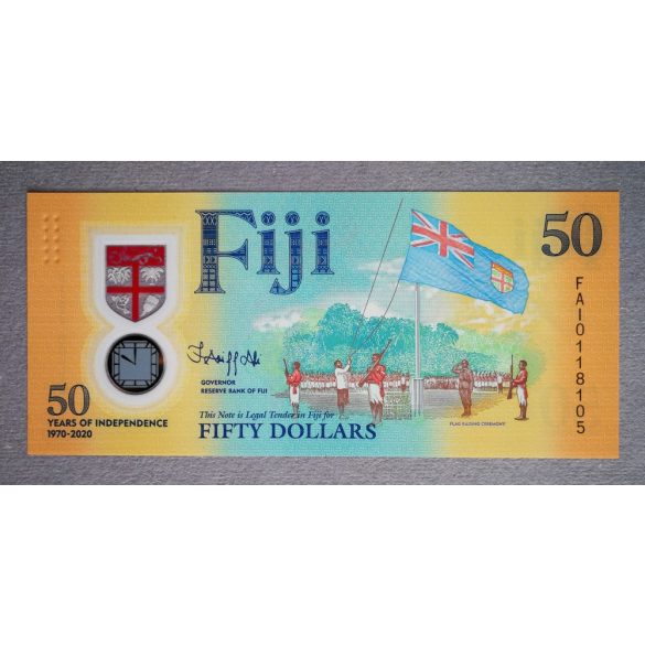 Fiji 50 Dollars 2020 Unc