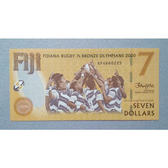 Fiji 7 Dollars 2020 Unc