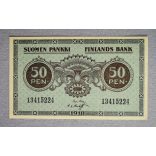 Finland 50 Pennia 1918 XF