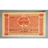 Finland 10 Mark 1945 F