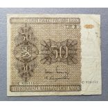 Finland 50 Markkaa 1945 F